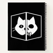 Schrödinger Cat Graphic Notitieboek (Achterkant)
