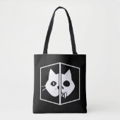 Schrödinger Cat Graphic Tote Bag (Voorkant)