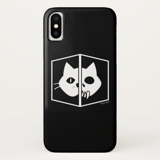 Schrödinger Kat Grafiek Case-Mate iPhone Case (Achterkant)