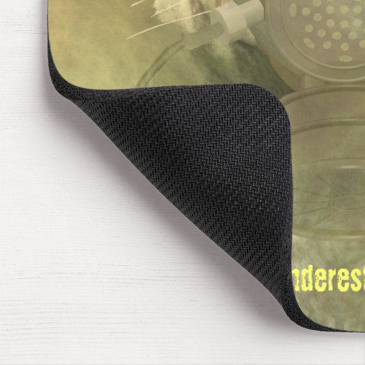 Schrödinger onderschat de kat mousepad muismat (Hoek)