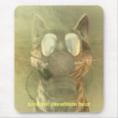 Schrödinger onderschat de kat mousepad muismat (Voorkant)