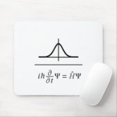 Schrödinger-vergelijking Muismat (Met muis)