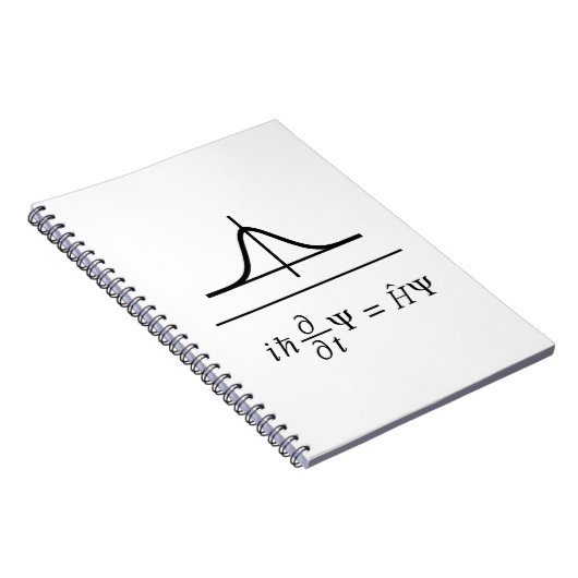 Schrödinger-vergelijking Notitieboek (Rechterzijde)