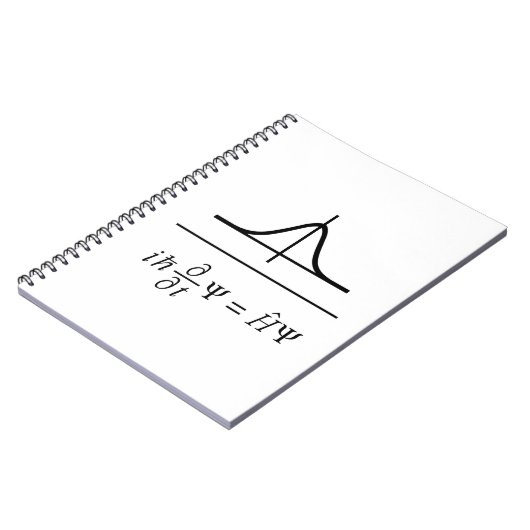 Schrödinger-vergelijking Notitieboek (Linkerzijde)