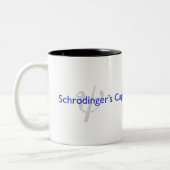 Schrodingerbeker Tweekleurige Koffiemok (Links)