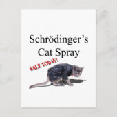 Schrodingercat Briefkaart (Voorkant)