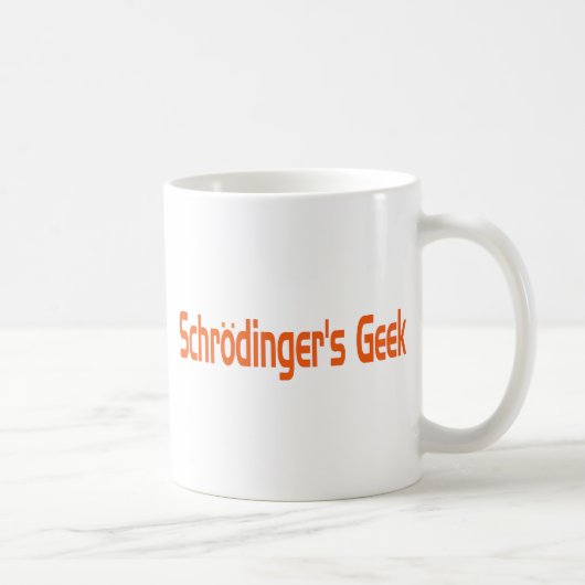Schrodingergeek Koffiemok (Rechts)