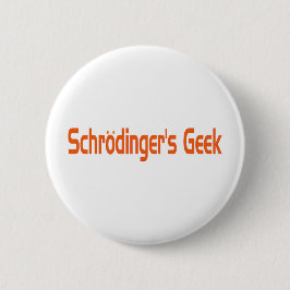 Schrodingergeek Ronde Button 5,7 Cm