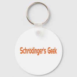 Schrodingergeek Sleutelhanger