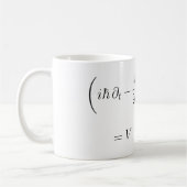 Schrodingergolfvergelijking Koffiemok (Links)