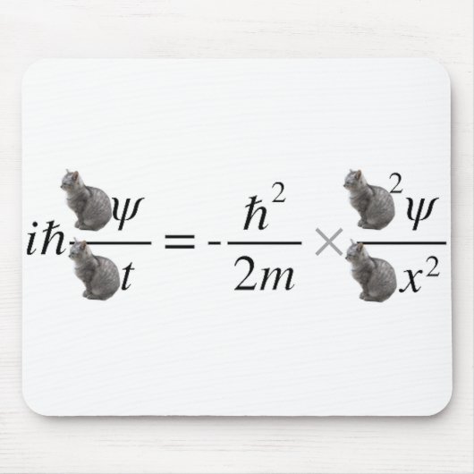 Schrodingerkat Muismat (Voorkant)