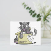 Schrodingerkat - Nieuw Briefkaart (Staand voorkant)