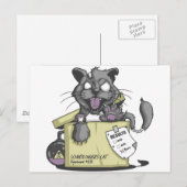 Schrodingerkat - Nieuw Briefkaart (Voorkant / Achterkant)