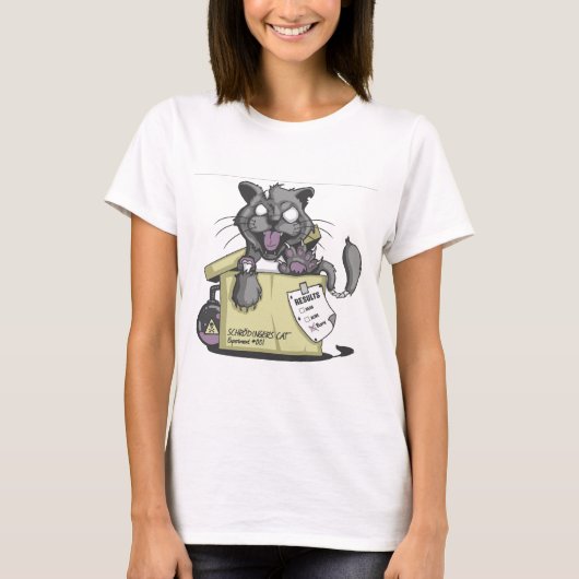 Schrodingerkat - Nieuw T-shirt (Voorkant)