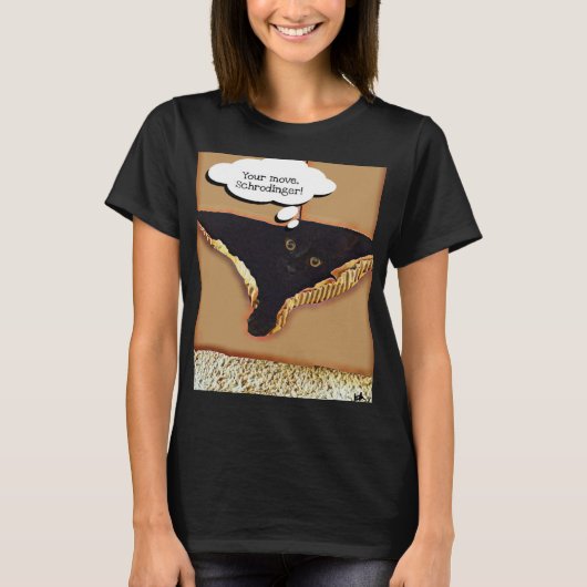 Schrodingerkat T-shirt (Voorkant)