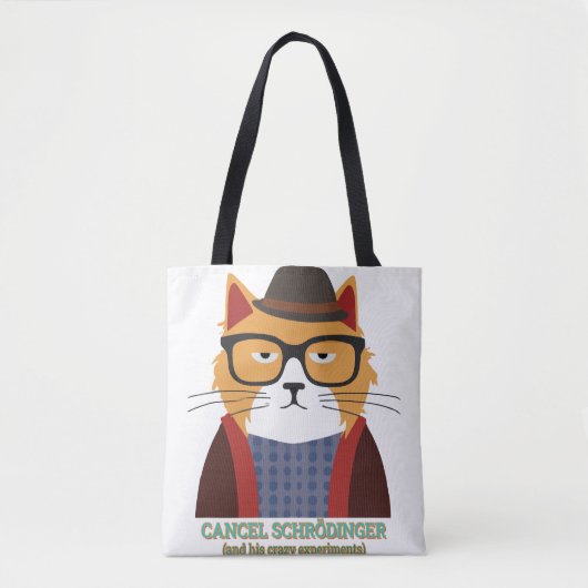 Schrodingerkat Tote Bag (Voorkant)