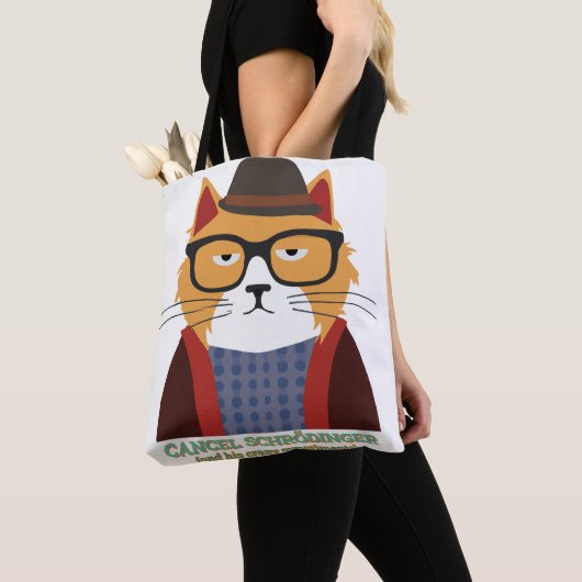 Schrodingerkat Tote Bag (Dichtbij)