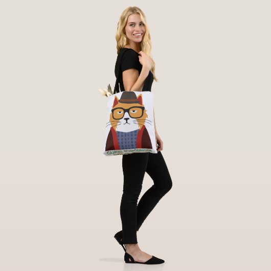 Schrodingerkat Tote Bag (Op model)