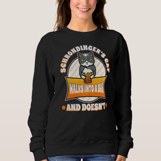 Schrodingerkat Trui (Voorkant)