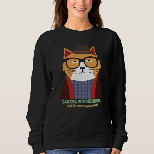 Schrodingerkat Trui (Voorkant)