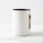 Schrodingerkat Tweekleurige Koffiemok (Center)