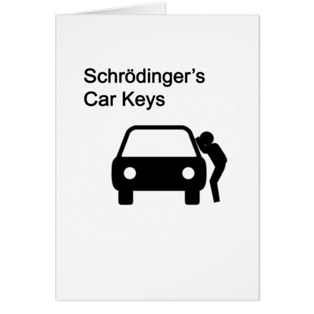 Schrodinger's autosleutels (Voorkant)