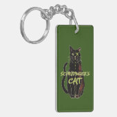 Schrodinger's Cat Acryl Sleutelhanger (Voorkant Links)