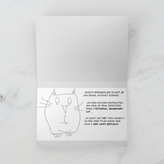 Schrödinger's Cat: Covid Safe Kaart (Binnen)