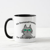 Schrodinger's Cat Funny Geek Humor Mok (Links)