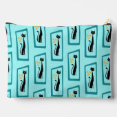 Schrödinger's Cat Mid Century Modern bord blauw Etui (Achterkant)