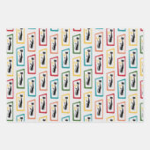 Schrödinger's Cat Mid Century Modern variétépakket Inpakpapier Vel (Voorkant)