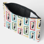 Schrödinger's Cat Mid Century Modern veelkleurig Etui (Open)