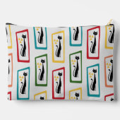 Schrödinger's Cat Mid Century Modern veelkleurig Etui (Achterkant)