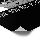 Schrodinger's Cat - Natuurkundige Poster (Hoek)