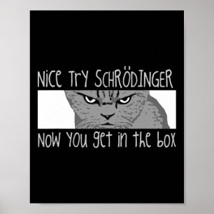 Schrodinger's Cat - Natuurkundige Poster