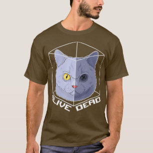 Schrödingers Cat Paradox Quantum Mechanics T-shirt