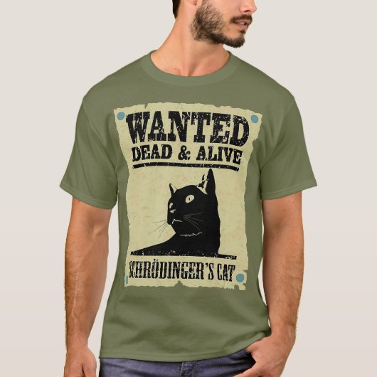 Schrodingers Cat Physic Sheldon T-shirt (Voorkant)