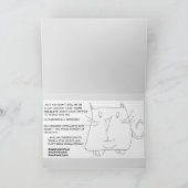 Schrodinger's Cat: Politiek Correct Kerstfeest Kaart (Binnen)