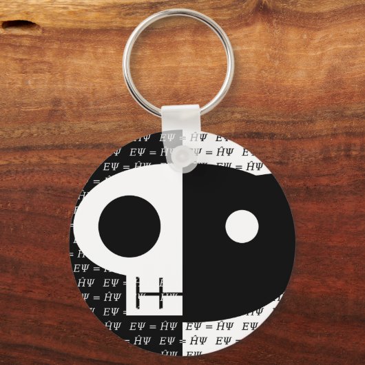 Schrödinger's Cat Sleutelhanger (Voorkant)