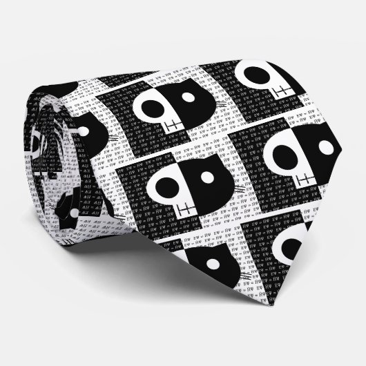 Schrödinger's Cat Stropdas (Opgerold)