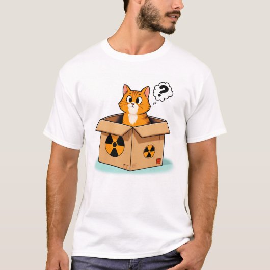 Schrodinger's Cat T-shirt (Voorkant)