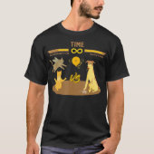 Schrodingers Cat VS Pavlovs Dog Funny Video Game T-shirt (Voorkant)