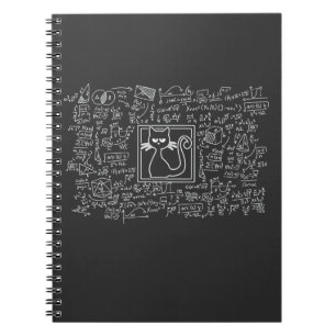 Schrodingers Kat Box Funny Science Nerd Physics Notitieboek