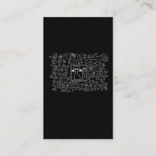 Schrodingers Kat Box Funny Science Nerd Physics Visitekaartje