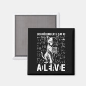 Schrödingers kat dood en levend magneet (Voorkant / Achterkant)