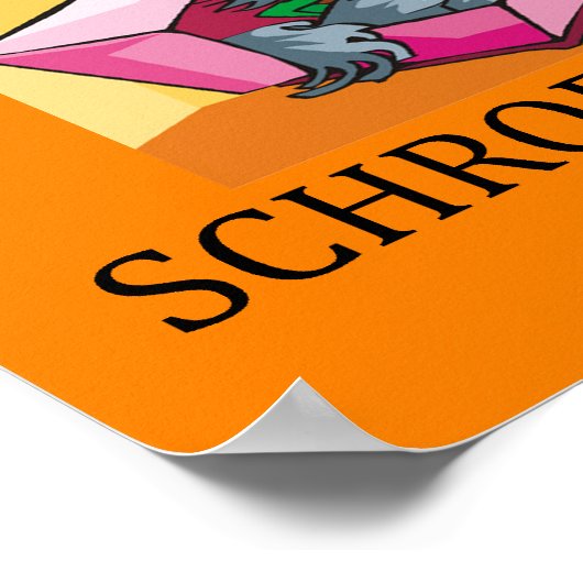 schrodinger's kat grap poster (Hoek)