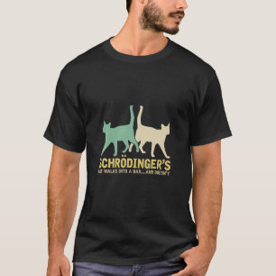 Schrödingers Kat Grappig Wetenschap Gift Natuurkun T-shirt