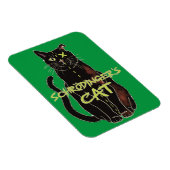 Schrodinger's kat grappige natuurkunde magneet (Rechterzijde)