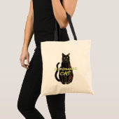 Schrodinger's kat grappige natuurkunde tote bag (Voorkant (product))