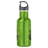 Schrodinger's kat grappige natuurkunde waterfles  (Achterkant)